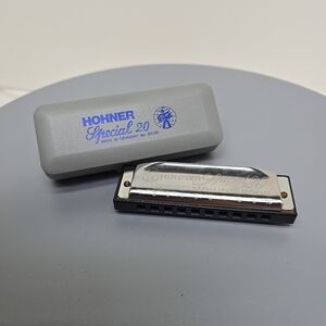 HOHNER Special 20 Marine Band Harmonica Key of C, Case 560/20 C, Made In Germany
